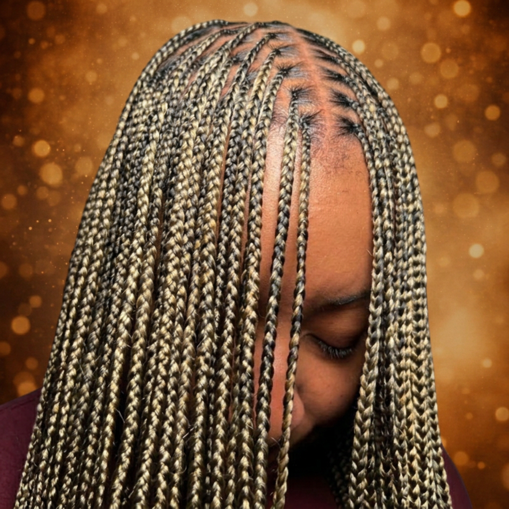 KNOTLESS BRAIDS at ZK Beauty Salon Spa